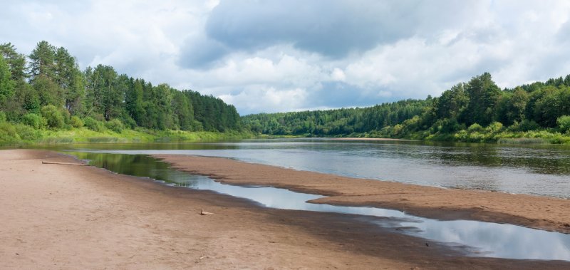 Река Вага Вологодская область