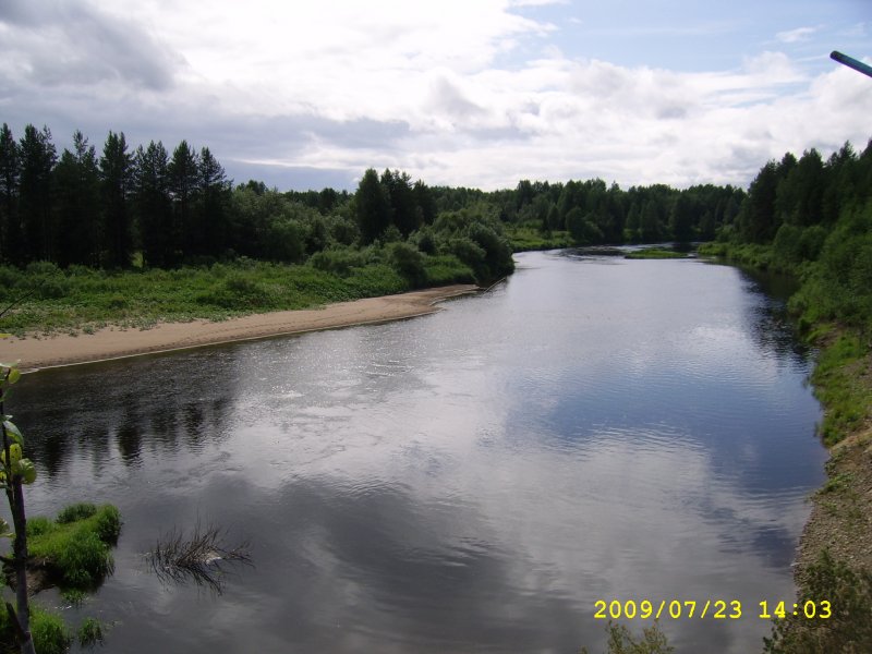 Река Вага Архангельской области