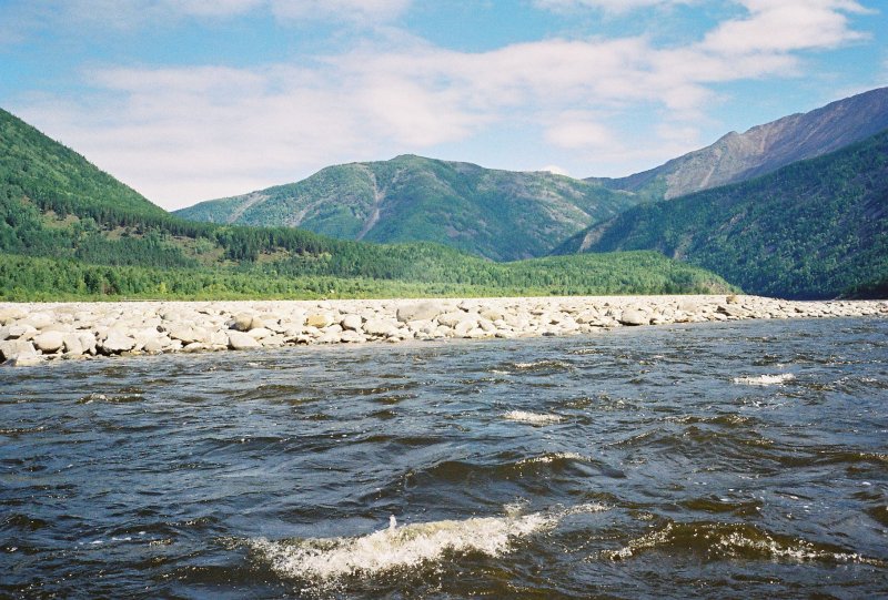 Река Калар в Забайкалье