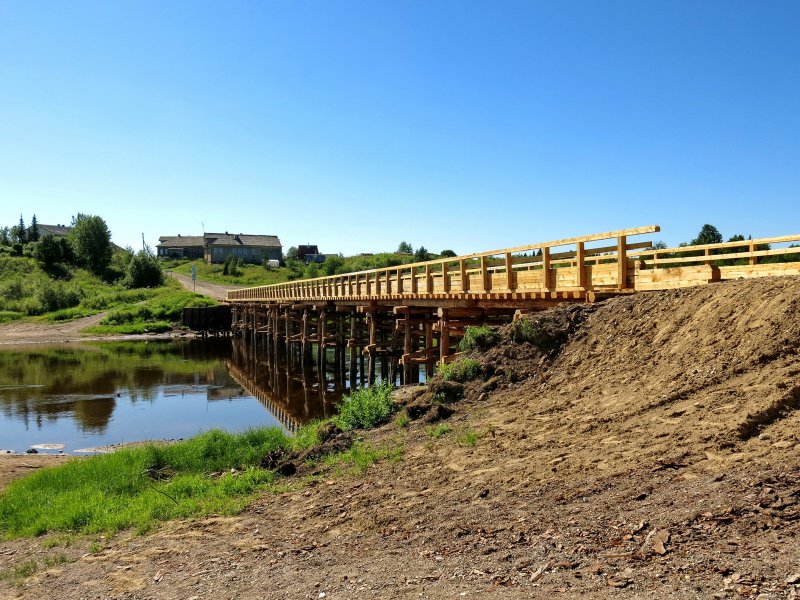 Река Усень мост Туймазы