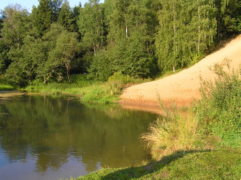 Река Воря Московская область Красноармейск