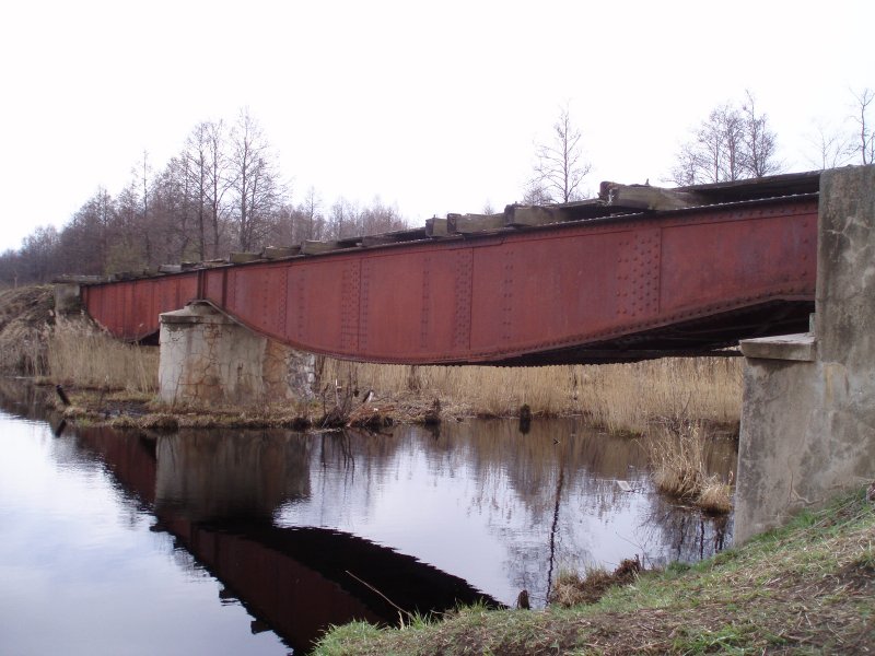 УЖД мост в Комсомольске Ивановская область