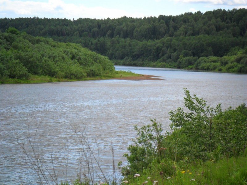 Река Вятка Кировская область природа
