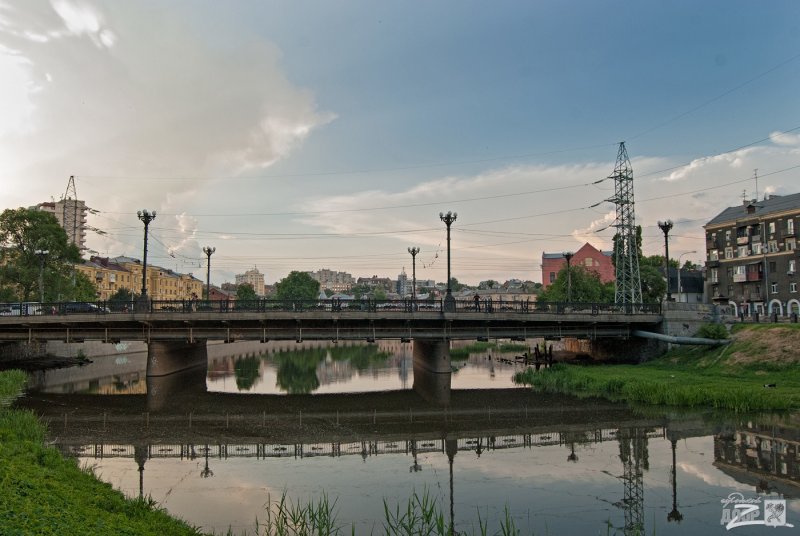 Набережная реки Лопань (Украина, Харьков)