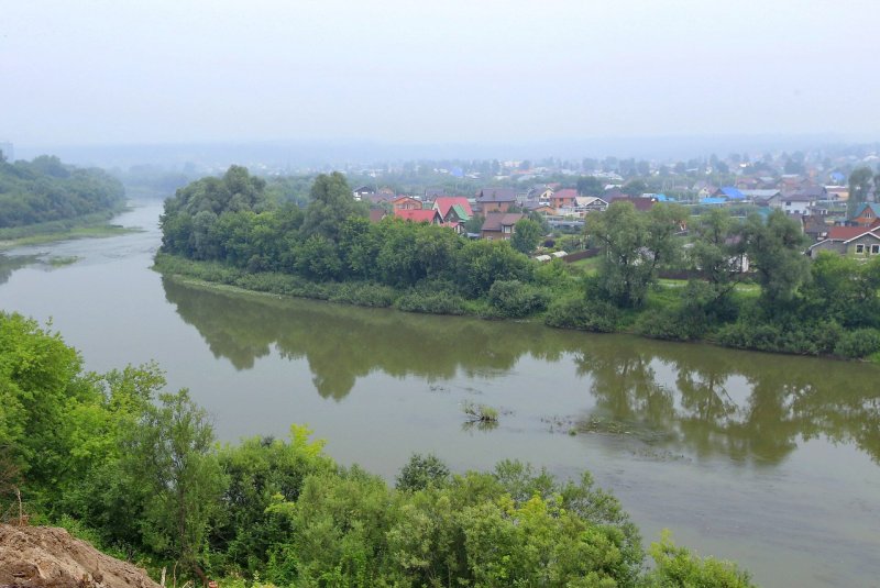 Река Иня Тогучинский район
