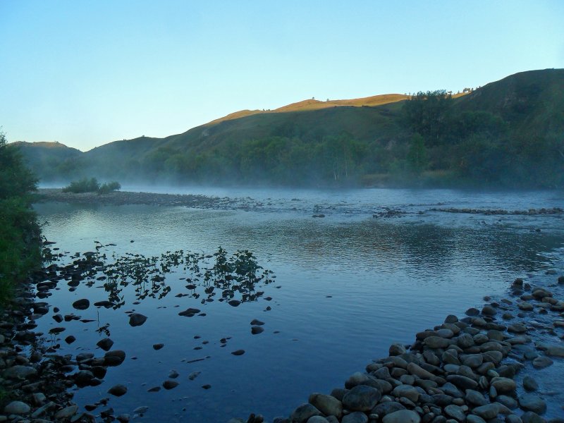 Река Иня Тогучин