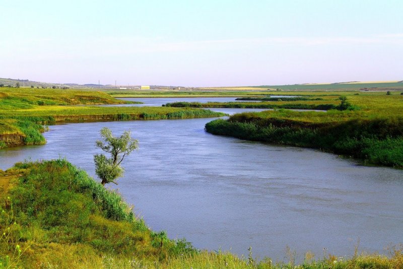 Река Битюг в Панинском районе