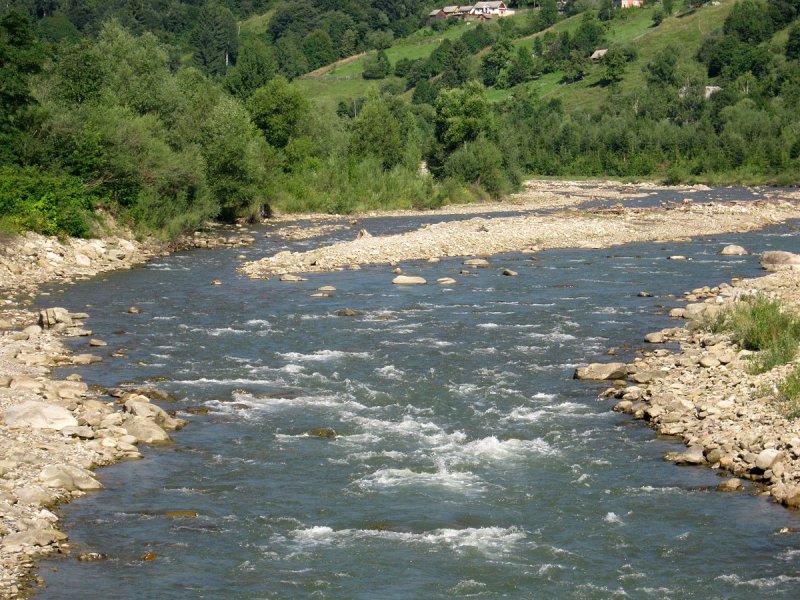Река Черемош сплав