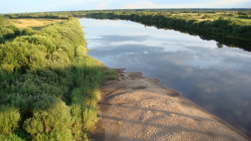 Горе море Нижегородская область река Унжа