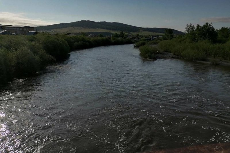 Река Читинка в Забайкальском крае
