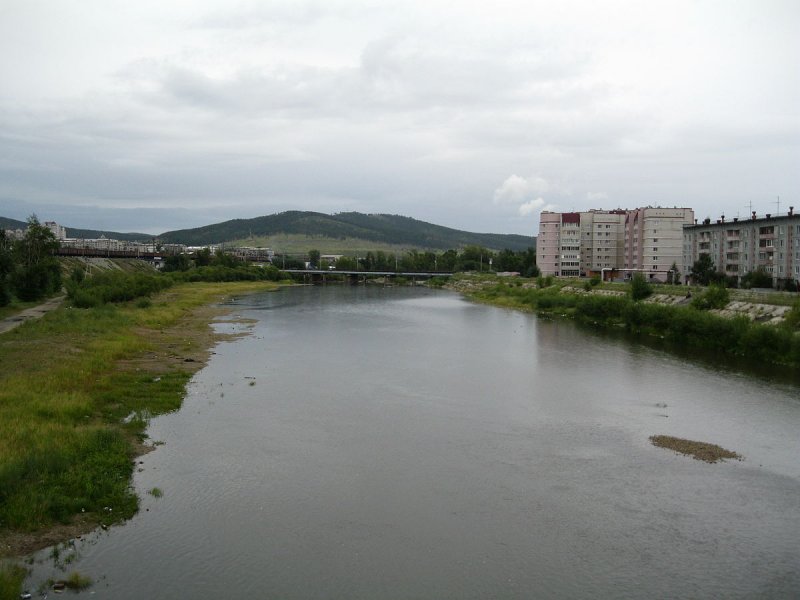 Река Читинка в Забайкальском крае