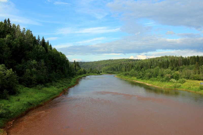 Река Салдыбаш Нуримановский район