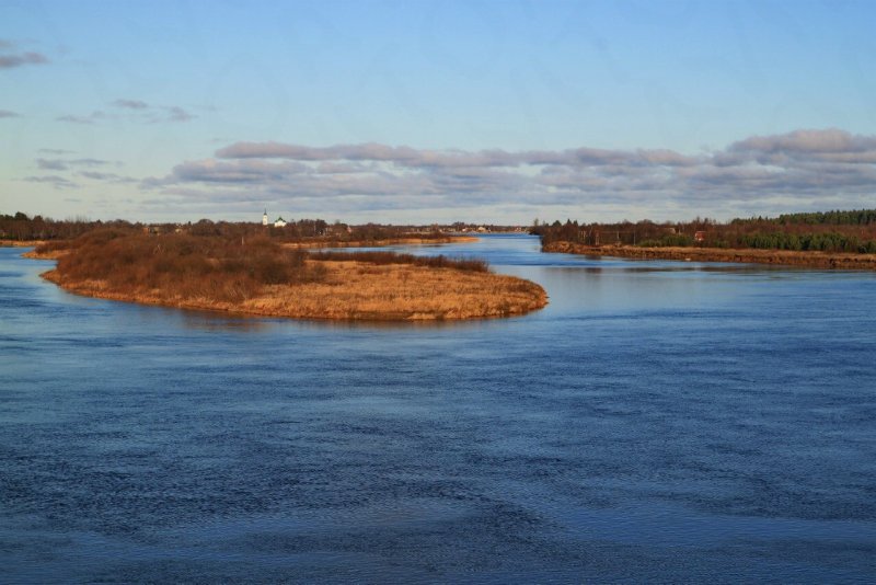 Река Капша Ленинградская