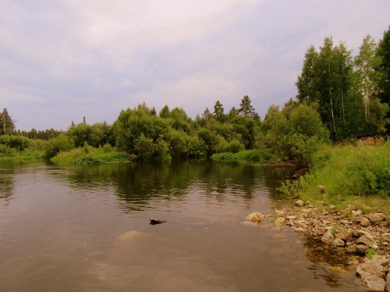 Река Сосьва Свердловская