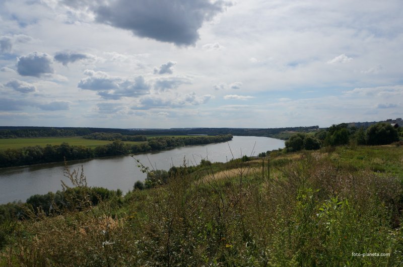 Река Ока в Колычево