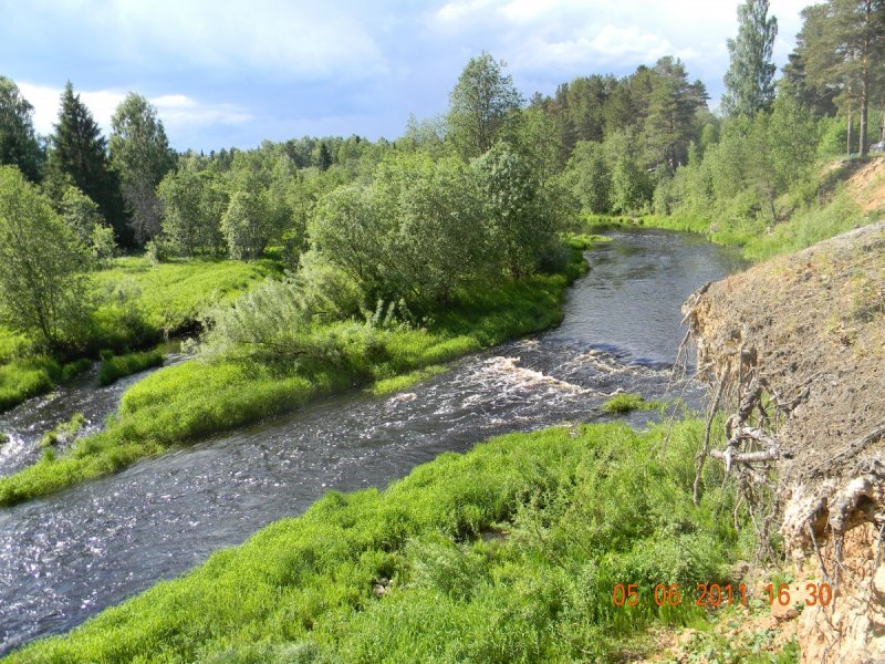 Река Комела Грязовецкого района