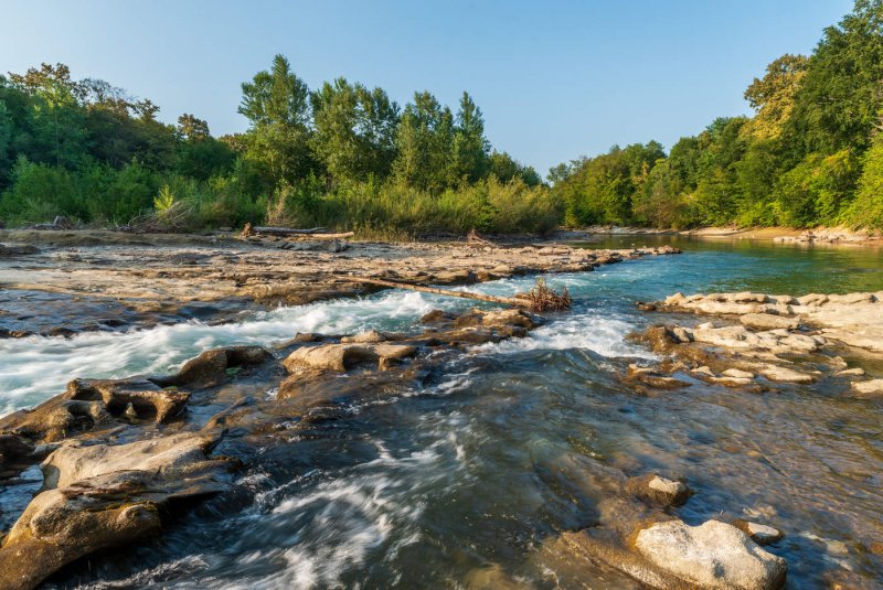 Река Пшеха Краснодарский край