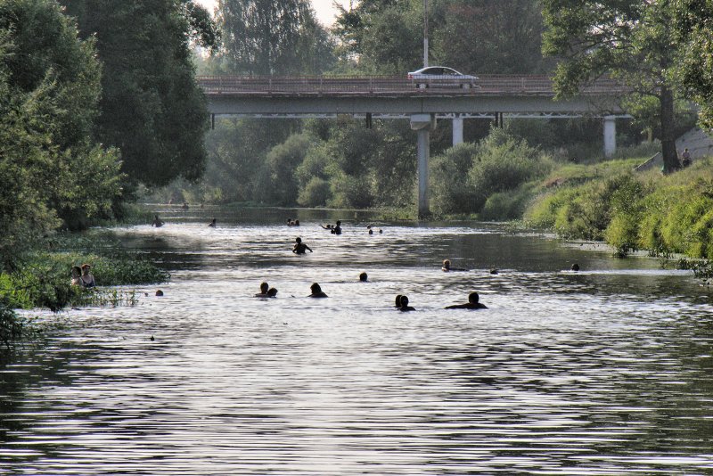 Река Яхрома Дмитровский район