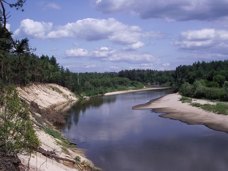 Река большая Сатка, Урал.