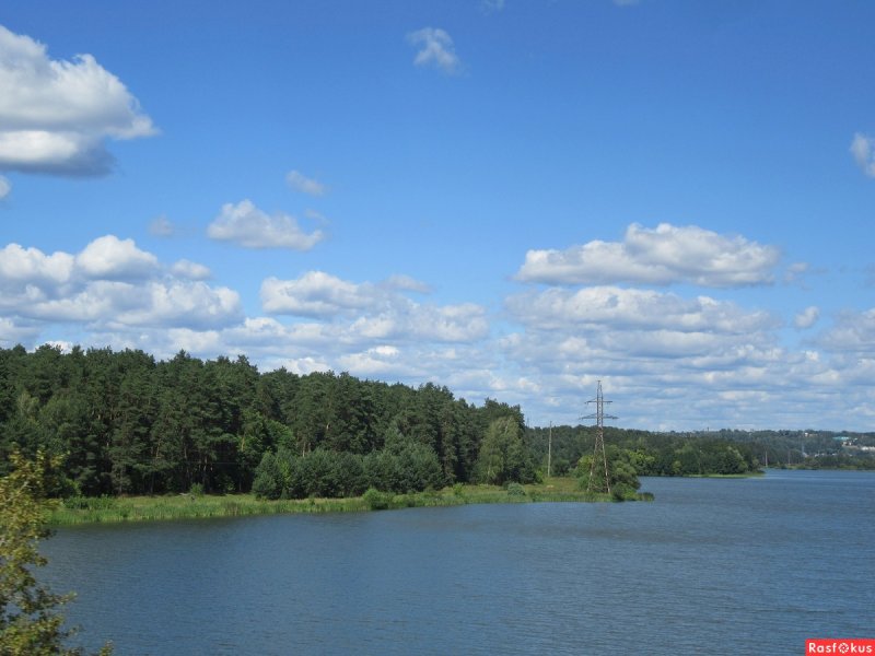 Калужский Бор Яченское водохранилище