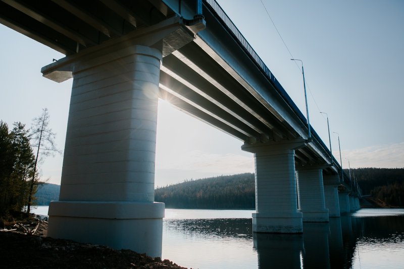 Мост через реку Илим