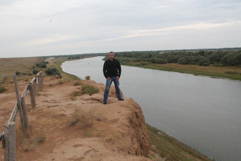 Река Ашулук Астраханская