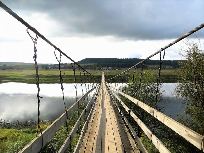Висячий мост Сылва Плакун