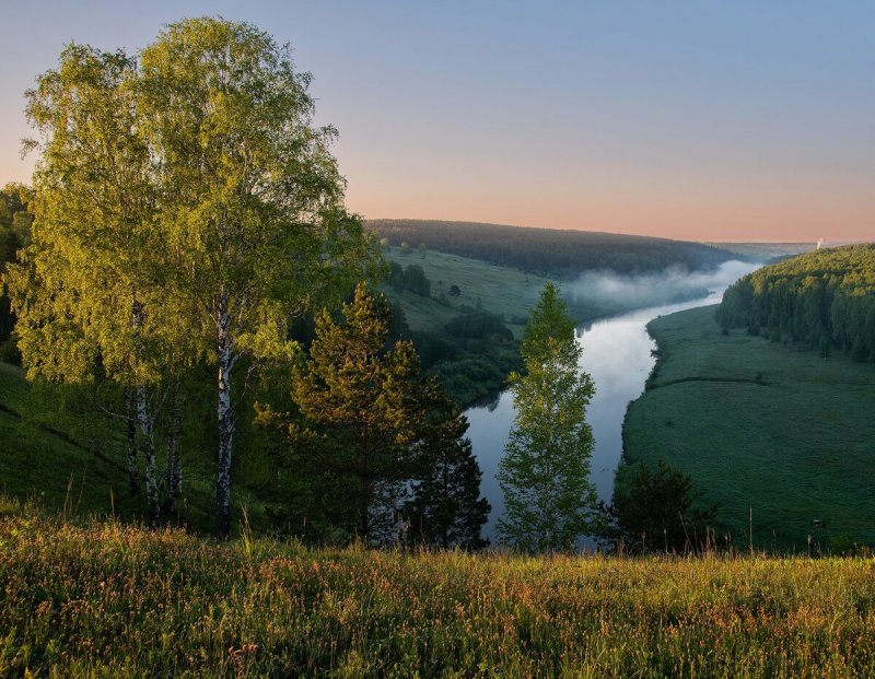 Река Немда Кировская область