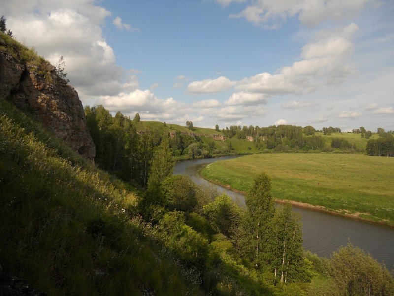Река Немда советского района Кировской области