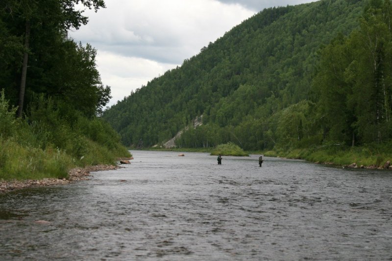 Река Кан Красноярский край рыбалка