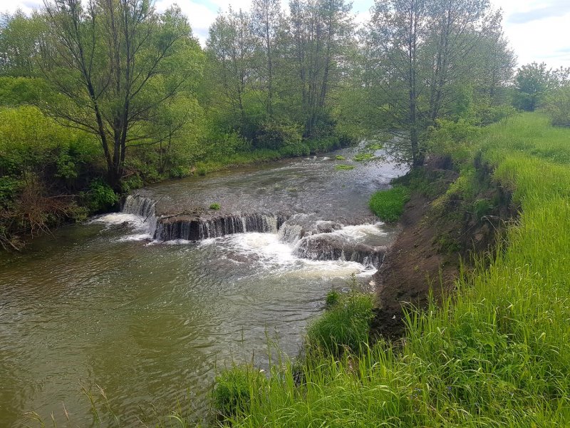 Водопад на реке Камзолка Саратовская