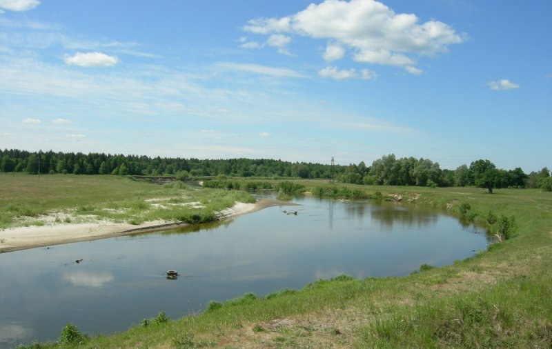 Кокшага река Йошкар-Ола