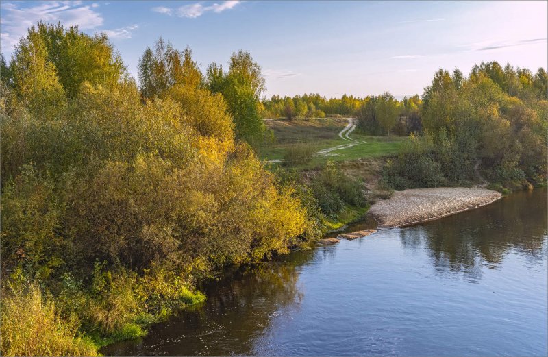 Река Узола Городецкий район