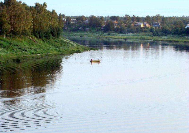Воскресенское река Сясь
