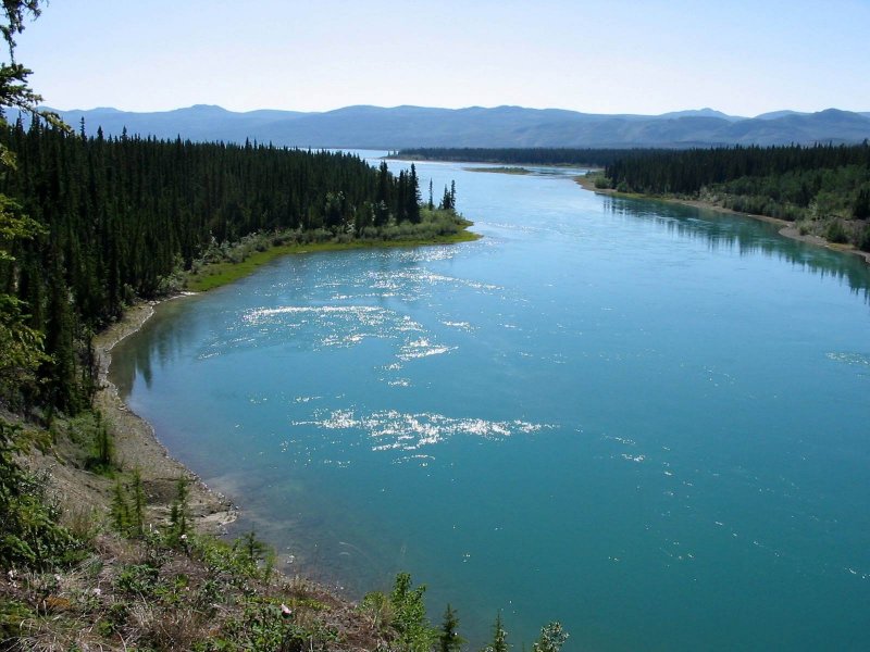 Аляска штат Юкон река