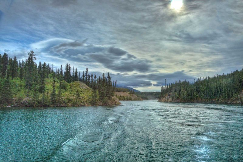 Река Юкон Канада
