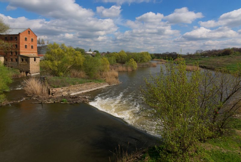Река Миус Ростовская область