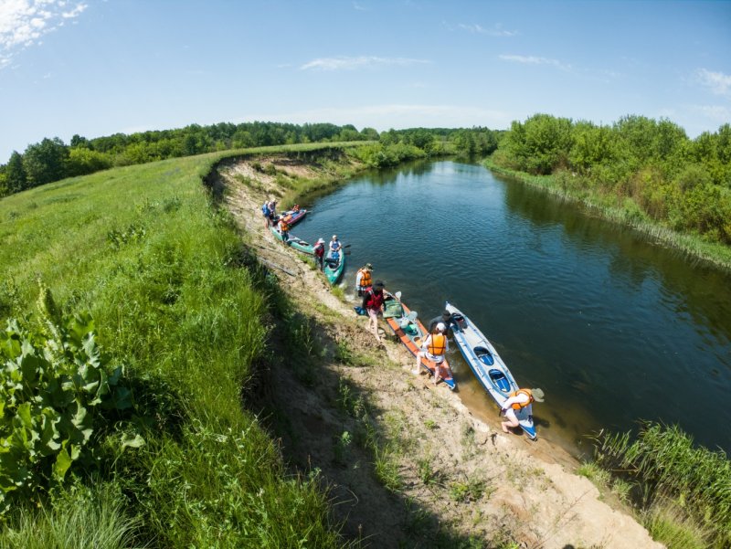 Река свапа Курской области