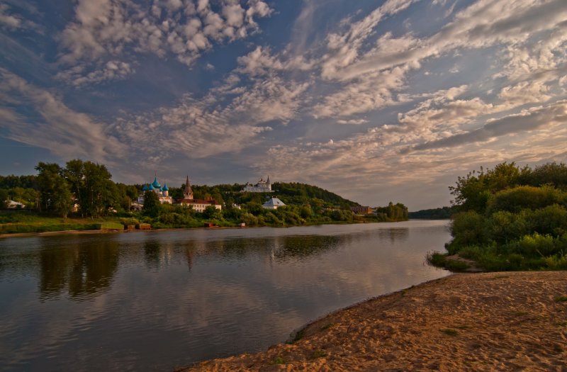 Река Ока музей Поленово