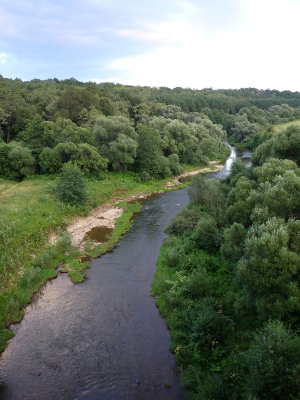 Река Ока Ладыжино