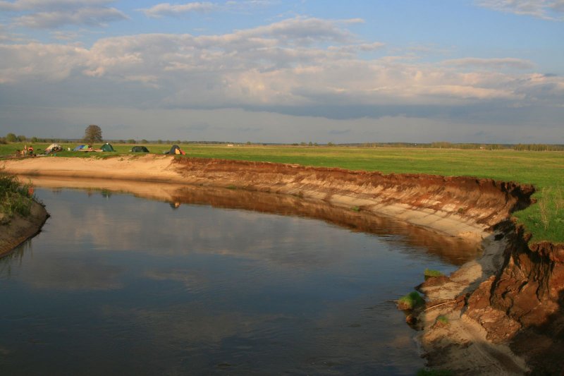 Река Неруса в Брянской области