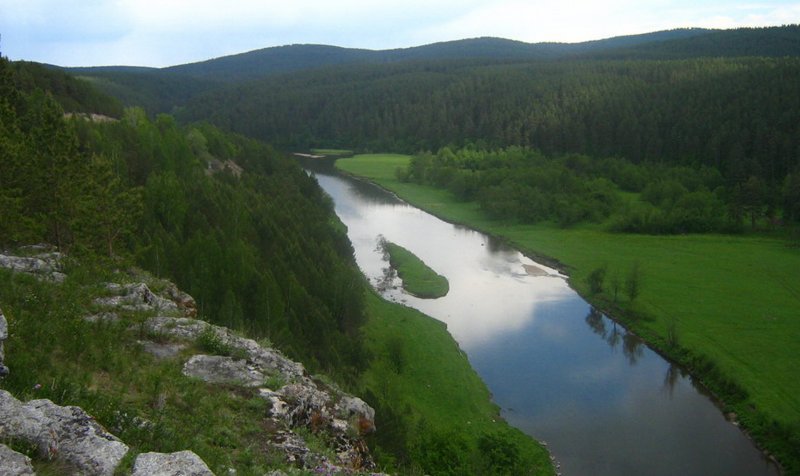 Река Катав Усть-Катав