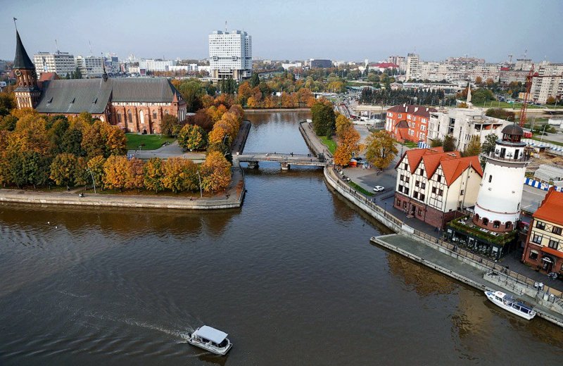 Калининград приголи река
