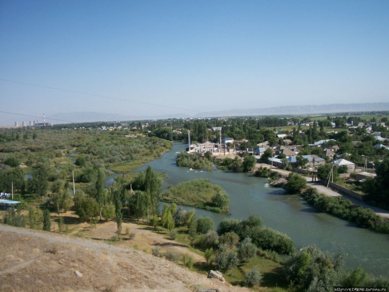 Тараз Джамбул река Талас