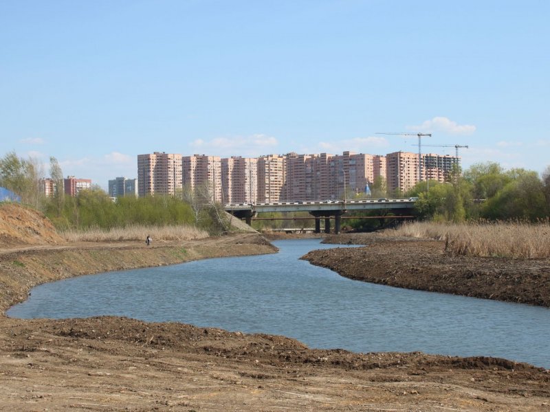 Река Темерник в Ростове