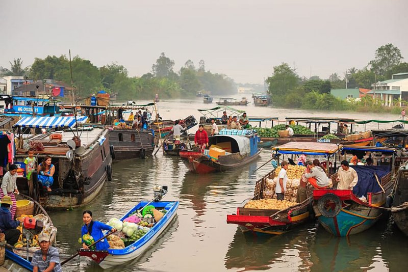 Камбоджа река