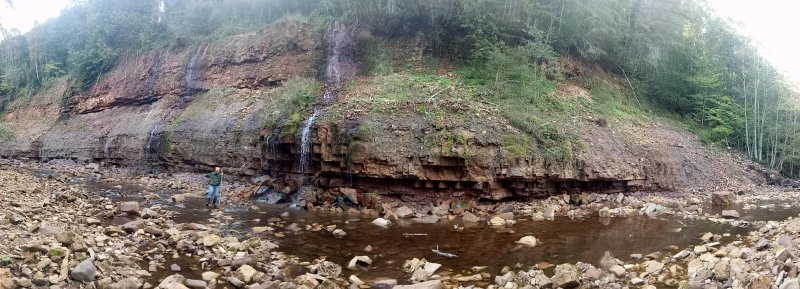 Водопад в Бокситогорском районе ЛО