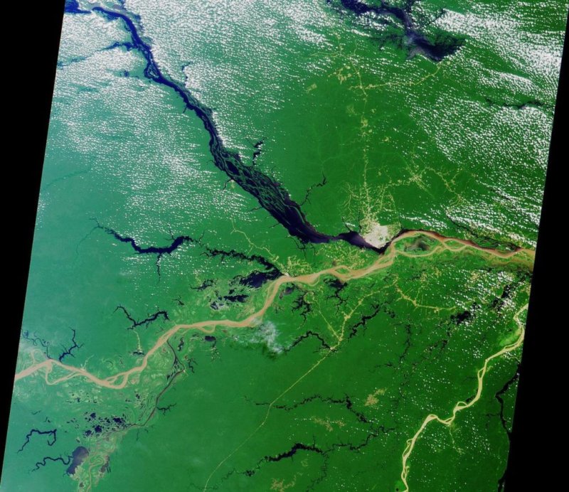 Река Солимойнс Бразилия