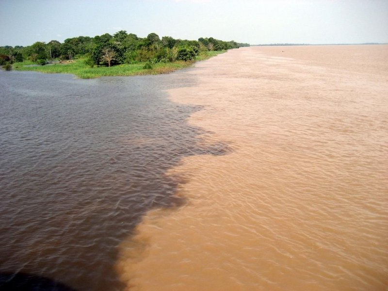 Река Амазонка и Рио Негро