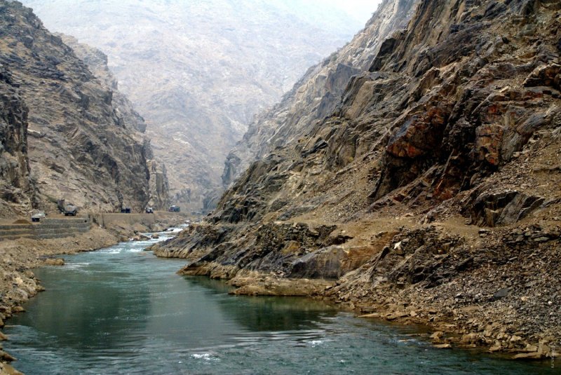 Река Кабул впадает в реку инд